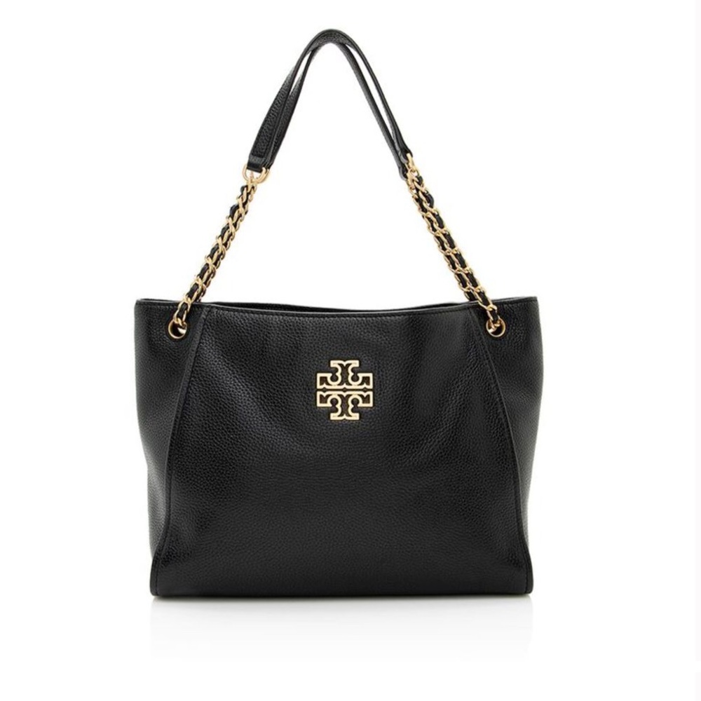 Tory birch triple Britton leather shoulder bag